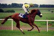 27 May 2001; Leeside, with Gordon David Power up, at The Curragh Racecourse in Kildare. Photo by Aoife Rice/Sportsfile