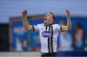 1 April 2016; David McMillan, Dundalk, celebrates after scoring his side's 1st goal. SSE Airtricity League Premier Division, Dundalk v Derry City. Oriel Park, Dundalk, Co. Louth. Photo by Sportsfile