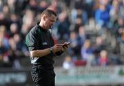 28 March 2010; Rory Hickey, referee. Allianz GAA Football National League, Division 1, Round 6, Mayo v Monaghan, McHale Park, Castlebar, Co. Mayo. Picture credit: Brian Lawless / SPORTSFILE