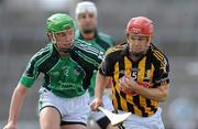 4 April 2010; Tommy Walsh, Kilkenny, in action against Cathal Mullane, Limerick. Allianz GAA Hurling National League Division 1 Round 6, Limerick v Kilkenny, Gaelic Grounds, Limerick. Picture credit: Diarmuid Greene / SPORTSFILE