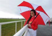 6 April 2010; Model Lynn Kelly at the announcement of Ladbrokes as the new sponsor of Ireland's richest handicap steeplechase, The Irish Grand National. Fairyhouse Racecourse, Co. Meath. Photo by Sportsfile