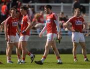 3 April 2016; Cork's Luke Connolly and his team-mates after the game. Allianz Football League, Division 1,  Round 7, Kerry v Cork. Austin Stack Park, Tralee. Picture credit: Piaras Ó Mídheach / SPORTSFILE