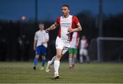 4 April 2016; Chris Wolstenholme, Muse, in action against Cabinteely XI. Friendly, Cabinteely XI v Muse, Kilbogget Park, Killiney, Dublin. Picture credit: Ramsey Cardy / SPORTSFILE