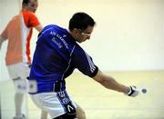 10 April 2010; Paul Brady, Cavan, in action against Charly Shanks, Armagh. GAA Handball 40x20 All-Ireland Senior Singles Final, Paul Brady, Cavan v Charly Shanks, Armagh.  Kingscourt, Cavan. Picture credit: Oliver McVeigh / SPORTSFILE