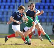 13 April 2010; Ian Lesgourgues, France. U19 International Friendly, Ireland v France, Donnybrook Stadium, Dublin. Picture credit: Brendan Moran / SPORTSFILE