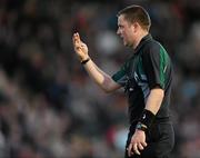 14 April 2010; Referee Rory Hickey. ESB GAA Munster Minor Football Championship Quarter-Final, Kerry v Tipperary, Austin Stack Park, Tralee, Co. Kerry. Picture credit: Stephen McCarthy / SPORTSFILE