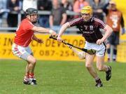 18 April 2010; Pat Holland, Galway, in action against Ben O' Connor, Cork. Allianz GAA Hurling National League, Division 1, Round 7, Galway v Cork, Pearse Stadium, Galway. Picture credit: Ray Ryan / SPORTSFILE