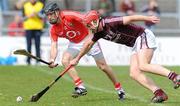 18 April 2010; Ben O' Connor, Cork, in action against John Lee, Galway. Allianz GAA Hurling National League, Division 1, Round 7, Galway v Cork, Pearse Stadium, Galway. Picture credit: Ray Ryan / SPORTSFILE