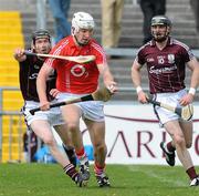 18 April 2010; Fintan O'Leary, Cork, in action against Niall Cahalan, Galway. Allianz GAA Hurling National League, Division 1, Round 7, Galway v Cork, Pearse Stadium, Galway. Picture credit: Ray Ryan / SPORTSFILE