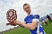18 April 2010; Laois captain Brian Campion with the Walsh Shield after victory over Carlow. Allianz GAA Hurling National League, Division 2, Round 7, Carlow v Laois, Dr Cullen Park, Carlow. Picture credit: Brian Lawless / SPORTSFILE