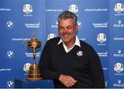 12 April 2016; European Ryder Cup captain Darren Clarke during the Ryder Cup Trophy Tour. Royal Portrush Golf Club, Portrush, Co. Antrim. Picture credit: Oliver McVeigh / SPORTSFILE