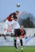 23 April 2010; Jason McGuinness, Bohemians, in action against Johnny Breen, Dundalk. Airtricity League Premier Division, Dundalk v Bohemians, Oriel Park, Dundalk, Co. Louth. Photo by Sportsfile