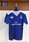 15 April 2016; The jersey of Leinster's Rob Kearney in the dressing room ahead of the game. Guinness PRO12 Round 20, Leinster v Edinburgh. RDS Arena, Ballsbridge, Dublin. Picture credit: Brendan Moran / SPORTSFILE