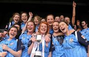 24 April 2010; St Patrick’s Academy players celebrate with the cup. Tesco All-Ireland Junior A Post Primary Schools Final, St Patrick’s Academy, Dungannon v St Leo’s, Carlow, Gaelic Grounds, Drogheda, Co. Louth. Photo by Sportsfile