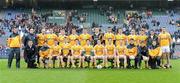 24 April 2010; The Antrim panel. Allianz GAA Football National League Division 3 Final, Antrim v Sligo, Croke Park, Dublin. Picture credit: Daire Brennan / SPORTSFILE