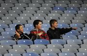 24 April 2010; Young Sligo supporters look on during the game. Allianz GAA Football National League Division 3 Final, Antrim v Sligo, Croke Park, Dublin. Picture credit: Daire Brennan / SPORTSFILE