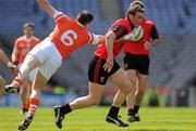 25 April 2010; Stephen Kearney, Down, in action against Ciaran McKeever, Armagh. Allianz GAA Football National League Division 2 Final, Down v Armagh, Croke Park, Dublin. Picture credit: Pat Murphy / SPORTSFILE