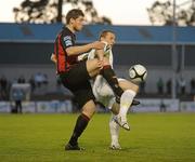 26 April 2010; Ken Oman, Bohemians, in action against Gary O'Neill, Sporting Fingal. Airtricity League Premier Division, Sporting Fingal v Bohemians, Morton Stadium, Santry, Dublin. Picture credit: Stephen McCarthy / SPORTSFILE