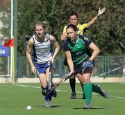 29 April 2010; Ireland's Cliodhna Sargent in action against  Scotland. Hockey BDO World Cup Qualifier, Ireland v Scotland, Manquehue Hockey Club, Santiago, Chile. Picture syndicated by SPORTSFILE on behalf of the IHA