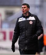 18 April 2016; Shelbourne manager Kevin Doherty. EA Sports Cup Second Round Pool 4, Shelbourne v Bohemians. Tolka Park, Dublin. Picture credit: David Fitzgerald / SPORTSFILE