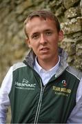 19 April 2016; Team Ireland squad member Bertram Allen poses for a portrait ahead of the 2016 Olympics Games in Rio. National Horse Sport Arena, Abbotstown, Co. Dublin. Picture credit: Ramsey Cardy / SPORTSFILE