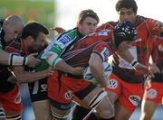 30 April 2010; Johann Van Niekerk, RC Toulon, in action against Ian Keatley, Connacht. Amlin Challenge Cup Semi-Final, Connacht v RC Toulon, Sportsground, Galway. Picture credit: Ray Ryan / SPORTSFILE