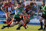 30 April 2010; Ian Keatley and Johnny O'Connor, Connacht, in action against Jonathon Wilkinson, RC Toulon. Amlin Challenge Cup Semi-Final, Connacht v RC Toulon, Sportsground, Galway. Picture credit: Ray Ryan / SPORTSFILE