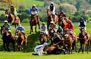 2 May 2010; Twenty six year old Dublin man Pat Murphy from the Sportsfile Agency today picked up his second prize award in the Sports Action category of the World Press Photo contest. This stunning picture which captured the award shows jockey James Carroll, after being unseated by his mount, Lord Time, looking on helplessly at fellow runners and riders approaching him during the KHC Fr Sean Breen Memorial Steeplechase at last year’s Punchestown Festival. Murphy, who hails from Clondalkin, Dublin, is no stranger to receiving awards having been a winner at the national AIB Photojournalism Awards in both 2007 and 2008. However, this is the first time he has been honoured at the world’s most prestigious press photography contest, whereby he follows on from colleague Paul Mohan who won the top prize in the same category last year. This adds to a very successful year for Sportsfile, as earlier in the year the Dublin based agency captured four awards at the AIB Photojournalism Awards for 2009. For a full list of winners see www.worldpressphoto.org. World Press Photo Awards Ceremony 2010, Ode Kerk, Amsterdam, The Netherlands. Picture credit: Pat Murphy / SPORTSFILE