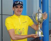 3 May 2010; Adam Armstrong, Eurocycles, overall winner of the Tour of Ulster 2010 - Stage 4. Dungannon - Dungannon, Co. Tyrone. Picture credit: Stephen McMahon / SPORTSFILE