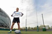 21 April 2016; Former Blackrock College RFC star Ian Madigan today launched a new club rugby initiative, ‘Drop Kick for your Club’, which will take place at half time during the Ulster Bank League Final in the Aviva Stadium on Sunday 8th May. Ulster Bank is calling on players around the country to enter for a chance to drop-kick and win €10,000 for their club. The challenge will give four participants; one selected from each province, a chance to nail a drop-kick from 32 metres on the Aviva Stadium pitch during half time of the club final. Each contestant will receive €2,500 for their club just for taking part and if someone lands the kick, a further €10,000 will be donated to their club. If more than one kicker is successful the prize will be shared. For full details and to enter check out www.facebook.com/UlsterBankRugby. Aviva Stadium, Dublin. Picture credit: Matt Browne / SPORTSFILE