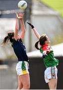 23 April 2016; Lorraine Scanlon, Kerry, in action against Clodagh McManamon, Mayo. Lidl Ladies Football National League, Division 1, semi-final, Mayo v Kerry. St Brendan's Park, Birr, Co. Offaly. Picture credit: Ramsey Cardy / SPORTSFILE