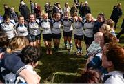 23 April 2016; Edenderry celebrate after the game. Bank of Ireland Leinster Women's Paul Flood Cup Final, Tullamore v Edenderry. Cill Dara RFC, Kildare. Picture credit: Sam Barnes / SPORTSFILE