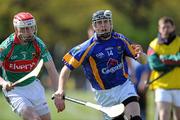 8 May 2010; Don Hyland, Wicklow, in action against Aidan Connolly, Mayo. Christy Ring Cup, Round 1, Wicklow v Mayo, Pearse Park, Arklow, Co. Wicklow. Picture credit: Matt Browne / SPORTSFILE