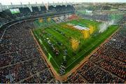 24 April 2016; A view of the Laochra entertainment performance after the Allianz Football League Final. Allianz Football League Finals, Croke Park, Dublin.  Picture credit: Ramsey Cardy / SPORTSFILE