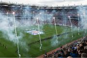 24 April 2016; A view of the Laochra entertainment performance after the Allianz Football League Final. Allianz Football League Finals, Croke Park, Dublin.  Picture credit: Piaras Ó Mídheach / SPORTSFILE