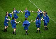 24 April 2016; A view of the Laochra entertainment performance after the Allianz Football League Final. Allianz Football League Finals, Croke Park, Dublin. Picture credit: Dáire Brennan / SPORTSFILE