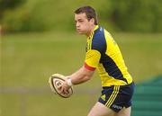 11 May 2010; Munster's Scott Deasy in action during rugby squad training ahead of their Celtic League Semi-Final game against Leinster on Saturday. University of Limerick, Limerick. Picture credit: Pat Murphy / SPORTSFILE