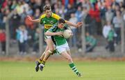 12 May 2010; Iain Corbett, Limerick, in action against Damien Somers, Kerry. ESB GAA Munster Minor Football Championship Semi-Final, Limerick v Kerry, Newcastlewest, Co. Limerick. Picture credit: Diarmuid Greene / SPORTSFILE