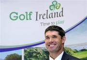 14 May 2010; Irish golfer Padraig Harrington is pictured as he is unveiled as Ireland’s Golf Ambassador. Failte Ireland, Amiens St, Dublin. Picture credit: Matt Browne / SPORTSFILE