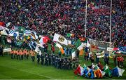 24 April 2016; A view of the Laochra entertainment performance after the Allianz Football League Final. Allianz Football League Finals, Croke Park, Dublin.  Picture credit: Ray McManus / SPORTSFILE