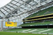 14 May 2010; A general view of the interior of the new Aviva Stadium. Aviva Stadium, Lansdowne Road, Dublin. Picture credit; Brendan Moran / SPORTSFILE