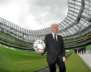 14 May 2010; Republic of Ireland manager Giovanni Trapattoni during the official opening of the new Aviva Stadium. Aviva Stadium, Lansdowne Road, Dublin. Picture credit: Brian Lawless / SPORTSFILE