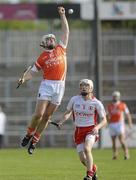 15 May 2010; Ciaran Christie, Armagh, in action against Sean Begley, Tyrone. Ulster GAA Hurling Senior Championship Second Round, Armagh v Tyrone, Casement Park, Belfast. Picture credit: Oliver McVeigh / SPORTSFILE