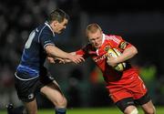 15 May 2010; Keith Earls, Munster, in action against Jonathan Sexton, Leinster. Celtic League Semi-Final, Leinster v Munster, RDS, Dublin. Picture credit: Stephen McCarthy / SPORTSFILE