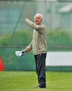 16 May 2010; Republic of Ireland manager Giovanni Trapattoni during squad training ahead of their forthcoming training camp and international friendlies against Paraguay and Algeria. Gannon Park, Malahide, Dublin. Picture credit: David Maher / SPORTSFILE