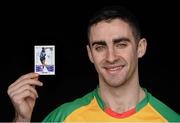 28 April 2016; Cúl Heroes is the official trading card of the GAA/GPA which provides an innovative way of promoting Gaelic Games, the players and the unique skills of our national games. For the first year, the collection will include 486 footballers and hurlers from around the country and a collection book for storing each player. In today's environment, with issues like obesity and mental health effecting our youth, Cúl Heroes, along with the GAA and GPA, saw an opportunity to communicate directly with our young members using the cards to portray positive messages around diet and emotional well-being. Also launched today was Cúl Heroes magazine, an action packed monthly read. Pictured at the launch is brand ambassador and Kilkenny hurler TJ Reid, with from left, 28 April 2016; Cúl Heroes is the official trading card of the GAA/GPA which provides an innovative way of promoting Gaelic Games, the players and the unique skills of our national games. For the first year, the collection will include 486 footballers and hurlers from around the country and a collection book for storing each player. In today's environment, with issues like obesity and mental health effecting our youth, Cúl Heroes, along with the GAA and GPA, saw an opportunity to communicate directly with our young members using the cards to portray positive messages around diet and emotional well-being. Also launched today was Cúl Heroes magazine, an action packed monthly read. Pictured at the launch is brand ambassador and Dublin footballer James McCarthy. Croke Park, Dublin. Picture credit: Sam Barnes / SPORTSFILE