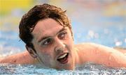 28 April 2016; Jordan Sloan, Bangor SC, after the Men's 200m Freestyle A-Final. Irish Open Long Course Swimming Championships, National Aquatic Centre, National Sports Campus, Abbotstown, Dublin. Picture credit: Sam Barnes / SPORTSFILE