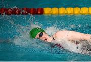 29 April 2016; Danielle Hill, Larne SC, competing in the Women's 100m Freestyle Heat 8. Irish Open Long Course Swimming Championships, National Aquatic Centre, National Sports Campus, Abbotstown, Dublin. Picture credit: Sam Barnes / SPORTSFILE