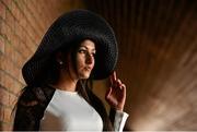 29 April 2016; Racegoer Chantell Stokes, from Middleton, Co. Cork, ahead of the races. Punchestown, Co. Kildare. Picture credit: Cody Glenn / SPORTSFILE