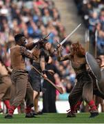 24 April 2016; A view of the Laochra entertainment performance after the Allianz Football League Final. Allianz Football League Finals, Croke Park, Dublin.  Picture credit: Ramsey Cardy / SPORTSFILE